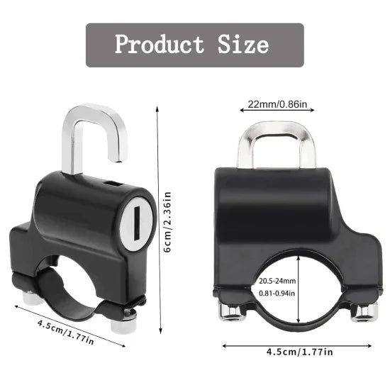 Bike Helmet Lock Automotive