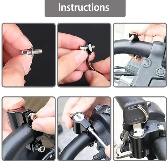 Bike Helmet Lock Automotive