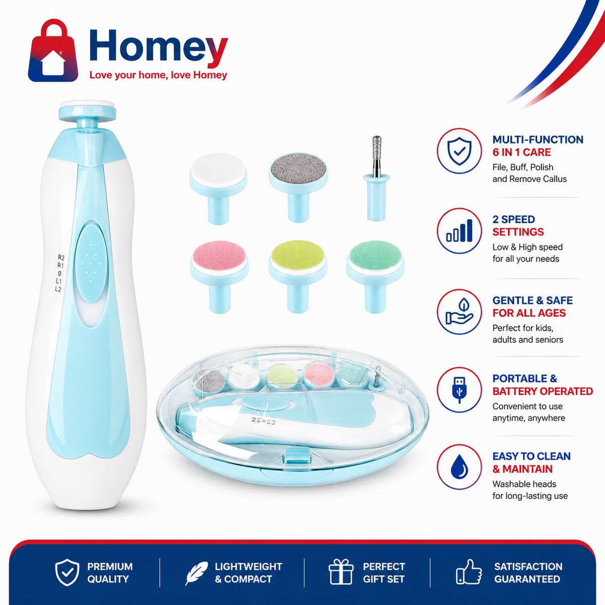 Baby Nail Electric Trimmer Kit Baby Products
