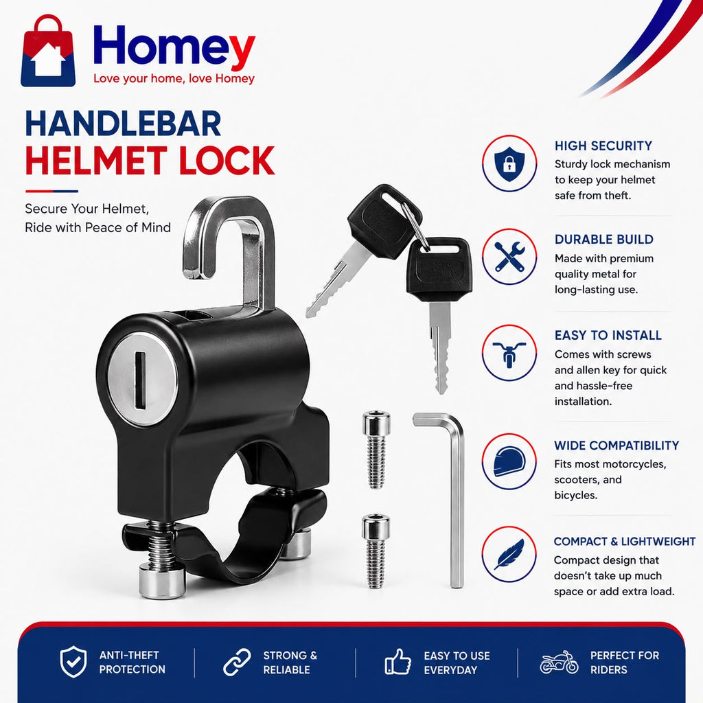 Bike Helmet Lock Automotive