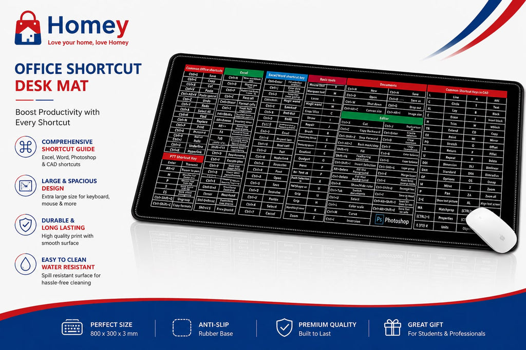 Shortcut Keyboard Mat Office & Stationery